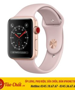 Apple Watch Seri 3 Màu Hồng Taochat.vn