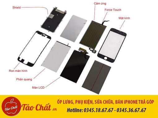 Cấu Tạo Màn Hình iPhone 6 Taochat.vn