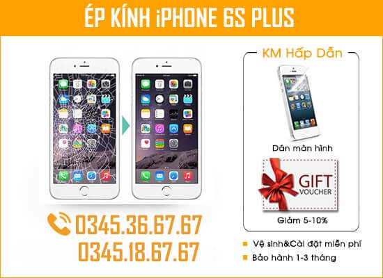 Ép Kính iPhone 6S Plus Đà Nẵng Taochat.vn