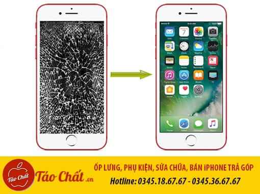 Sau Khi Ép Kính iPhone 6S Plus Taochat.vn