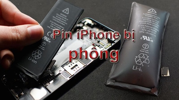 PIN điện thoại iPhone bị phồng có nguy hiểm không?