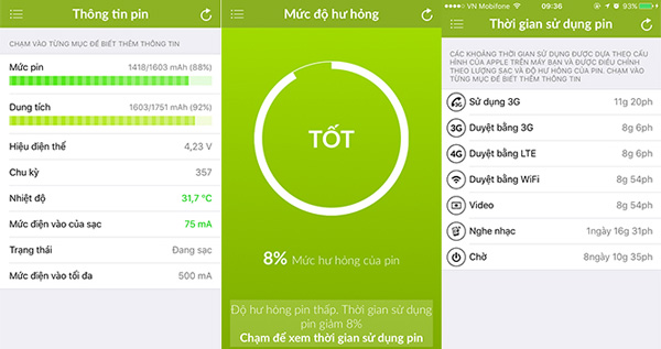 Top 10 App phần mềm kiểm tra pin iPhone, số lần sạc, độ chai pin - Tin Công  Nghệ - Điện Thoại Giá Kho Dienthoaigiakho.vn