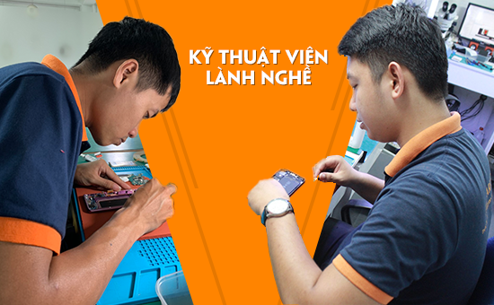 Dịch vụ ở FASTCARE được thực hiện bởi kỹ thuật viên lành nghề