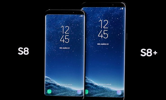 Samsung S8 ,S8 Plus sở hữu màn hình lớn