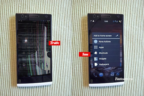 Thay mặt kính Oppo Find 5 X909